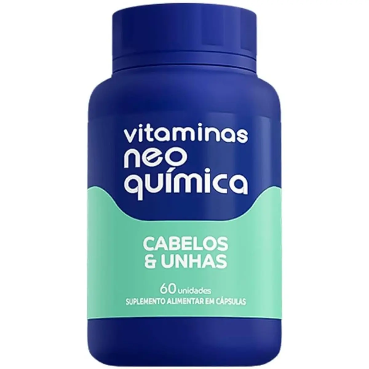 Suplemento Alimentar Cabelos e Unhas Vitaminas Neo Química 60 cápsulas - 1