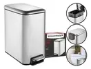 Lixeira Inox 5L com Fechamento Suave - 1
