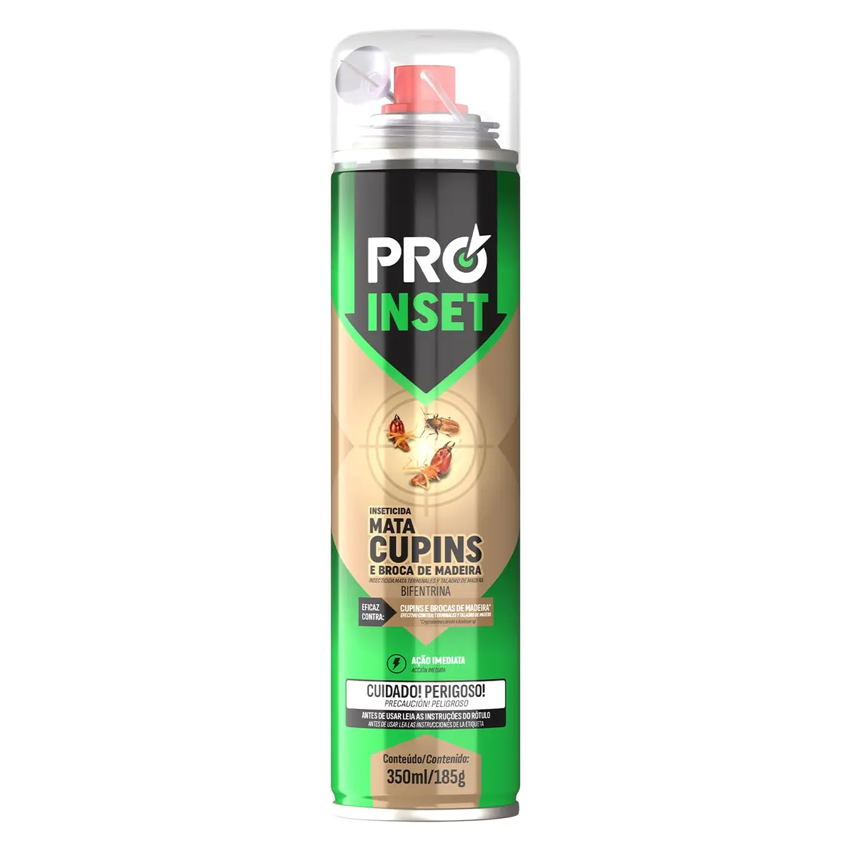 Pro Inset Mata Cupins E Broca De Madeira 350 Ml/185 G
