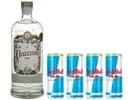 Kit Gin Amázzoni Tradicional 750ml + Bebida - Energética Red Bull Zero Açúcar 250ml 4 Unidades - 1