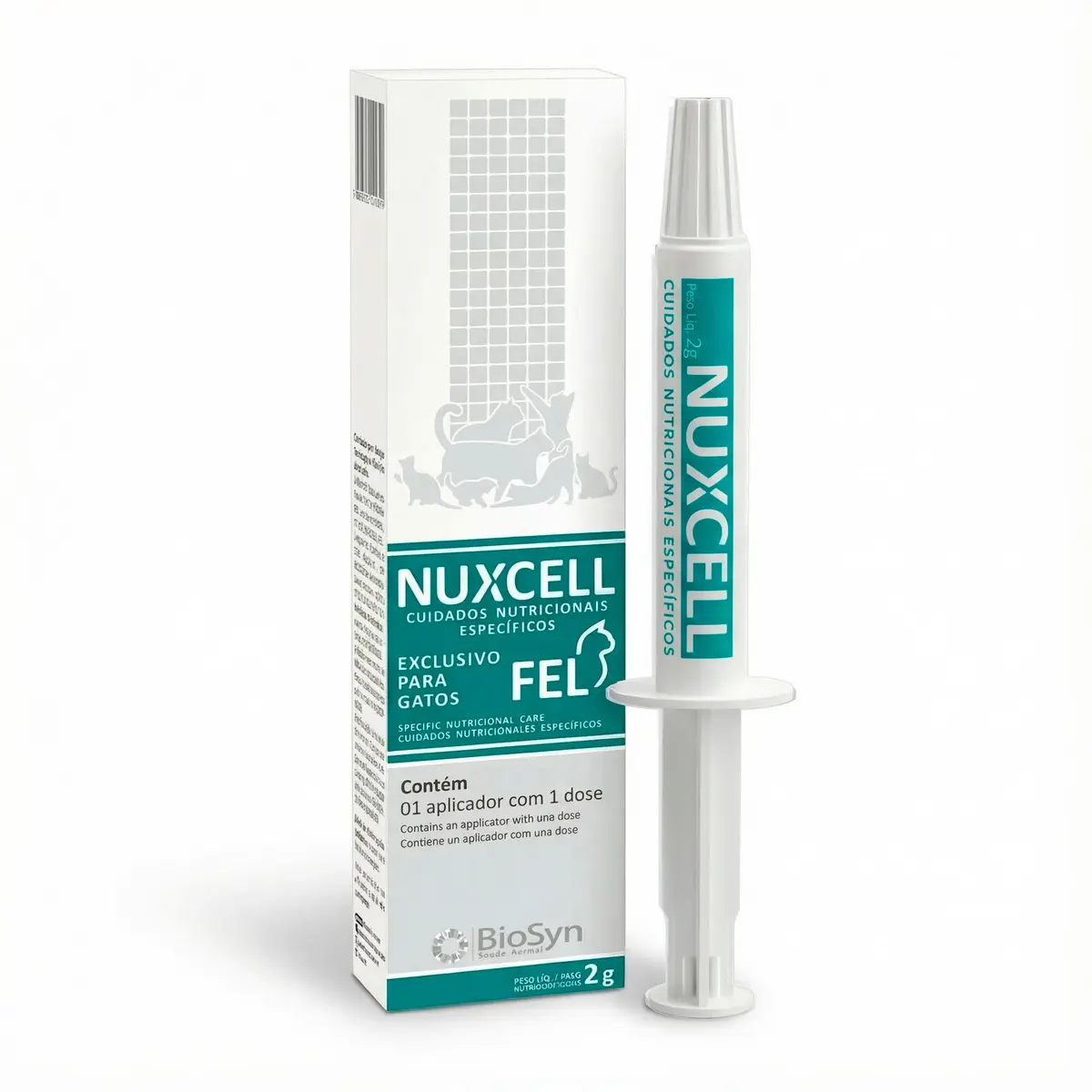 NUXCELL FEL - Suplemento Nutricional para Gatos 2g