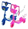 Patinete Infantil 3 Rodas com Luz de LED e Cesta - 1