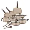 Conjunto De Panelas D'itália Teflon 11 Peças Bianco C/ Grill - 1
