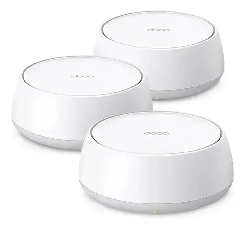 Roteador Wi-Fi 7 Mesh TP-Link Deco BE22 BE3600 Gigabit Dual Band 3.6Gbps Pack com 3 Unidades - 1