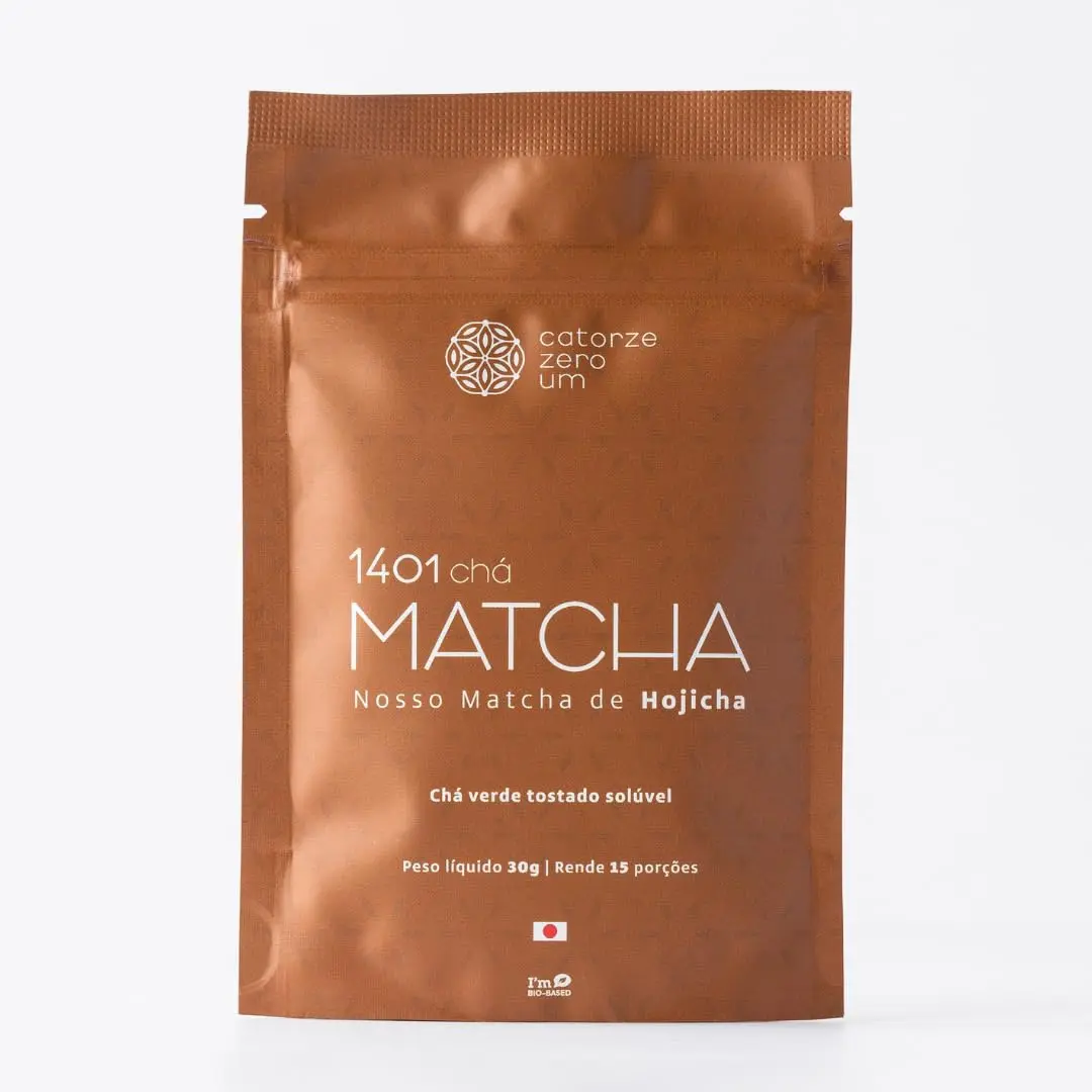 1401 Chá Hojicha | Chá Verde Tostado em Pó | Uji, Japão | 30 g