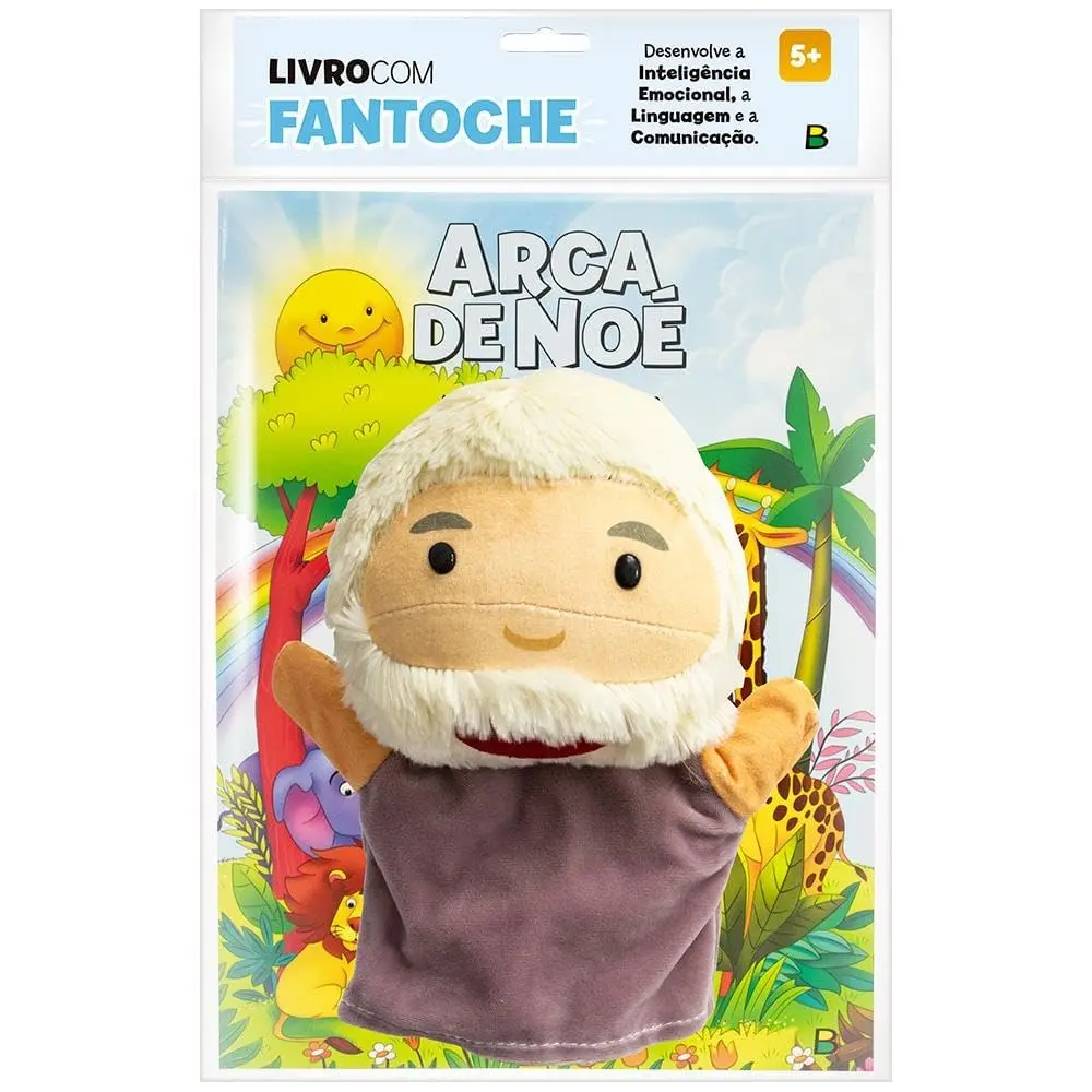Livro com Fantoche: Arca de Noé - 1