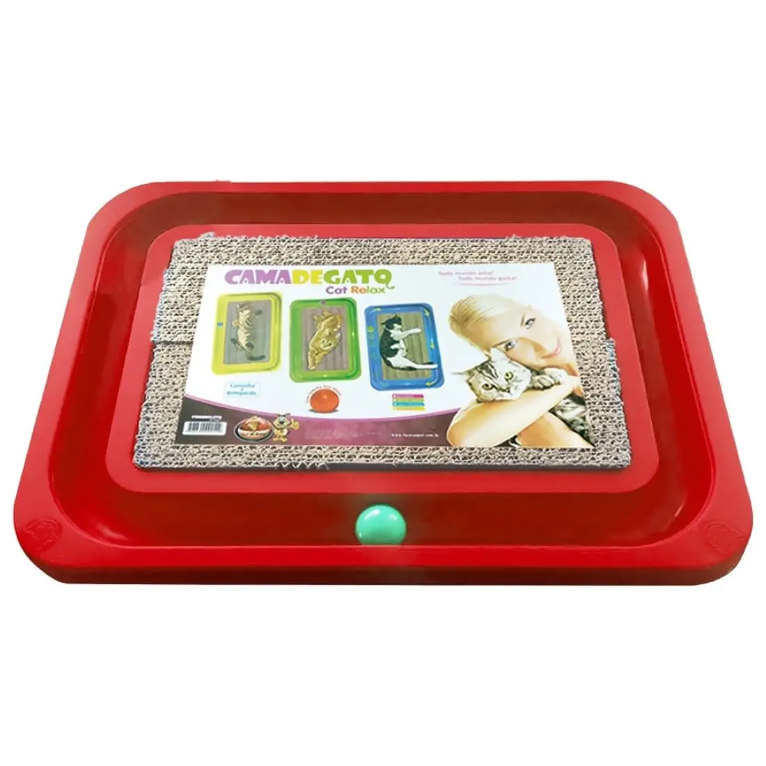 Furacão Pet Cat Relax Médio Vermelho para Gatos