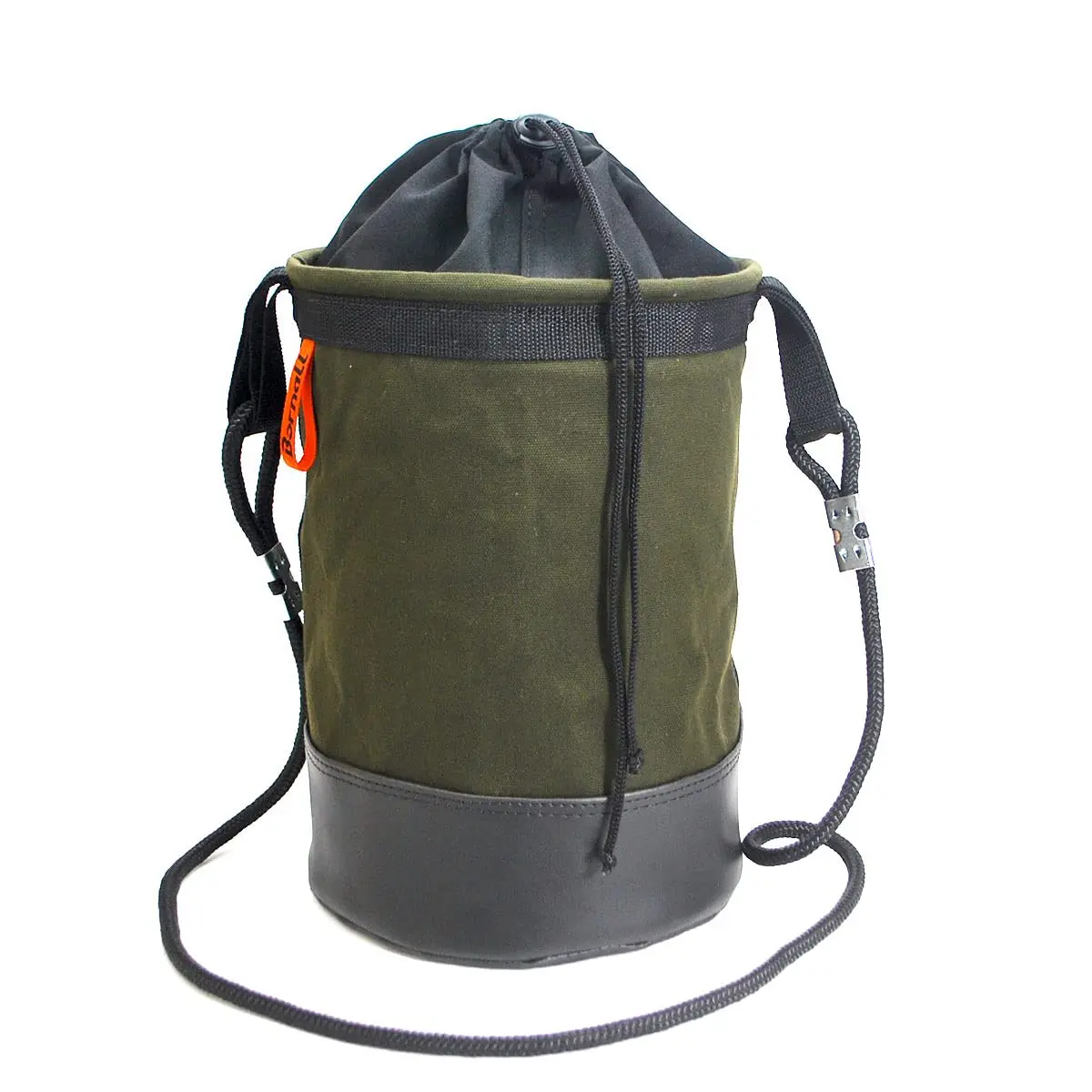 Bolsa Balde com Tampa para Içar Ferramentas Bornall 16L | Lona reforçada, tampa com fechamento e capacidade de carga de até 35 kg