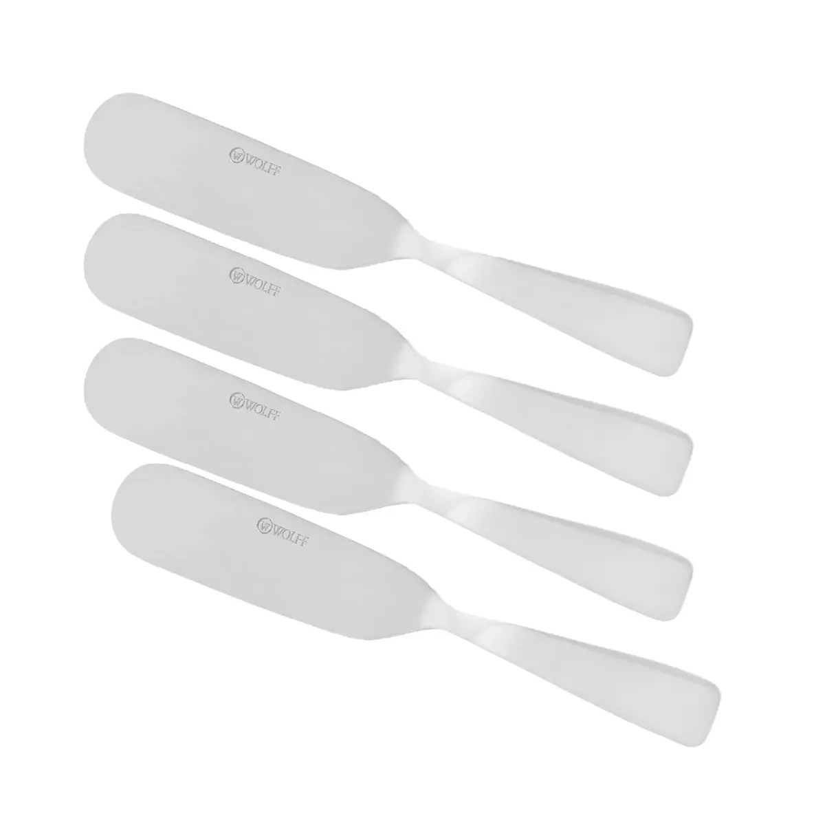 WOLFF - Conjunto 4 Espátulas de Aço Inox - 1