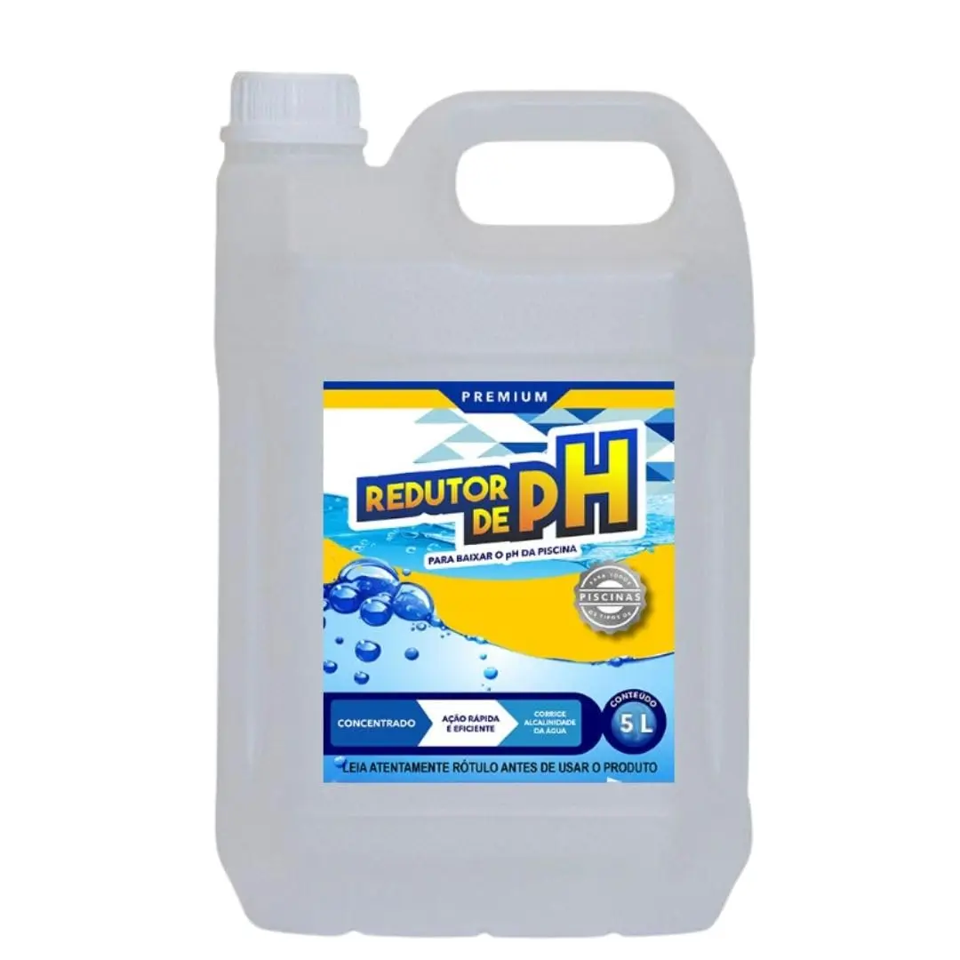 VO DOCIA, Redutor De Ph ÁGua Piscina Sempre Pronta Para O Banho 5 Ltr