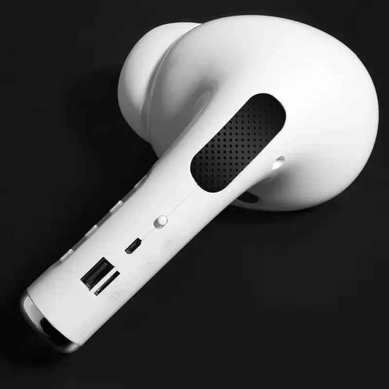 Caixa de Som Bluetooth Criativa em Formato de Fone de Ouvido Gigante, Reprodutor de Áudio Sem Fio Portátil, Decoração de Mesa, Caixa de Som para Presente para Casa, Dormitório e Festas