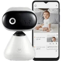 Babá Eletrônica Motorola PIP1000 com aplicativo e Wi-Fi Branco - 1