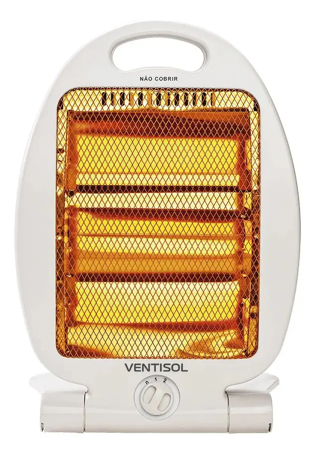 Aquecedor de ar Portatil Ventisol Aq-01/02 Premium Aq Branco 127 v