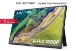 [DoBrasil/Moedas R$335] Monitor Portátil ARZOPA 14.0'' 1080P FHD IPS - 1