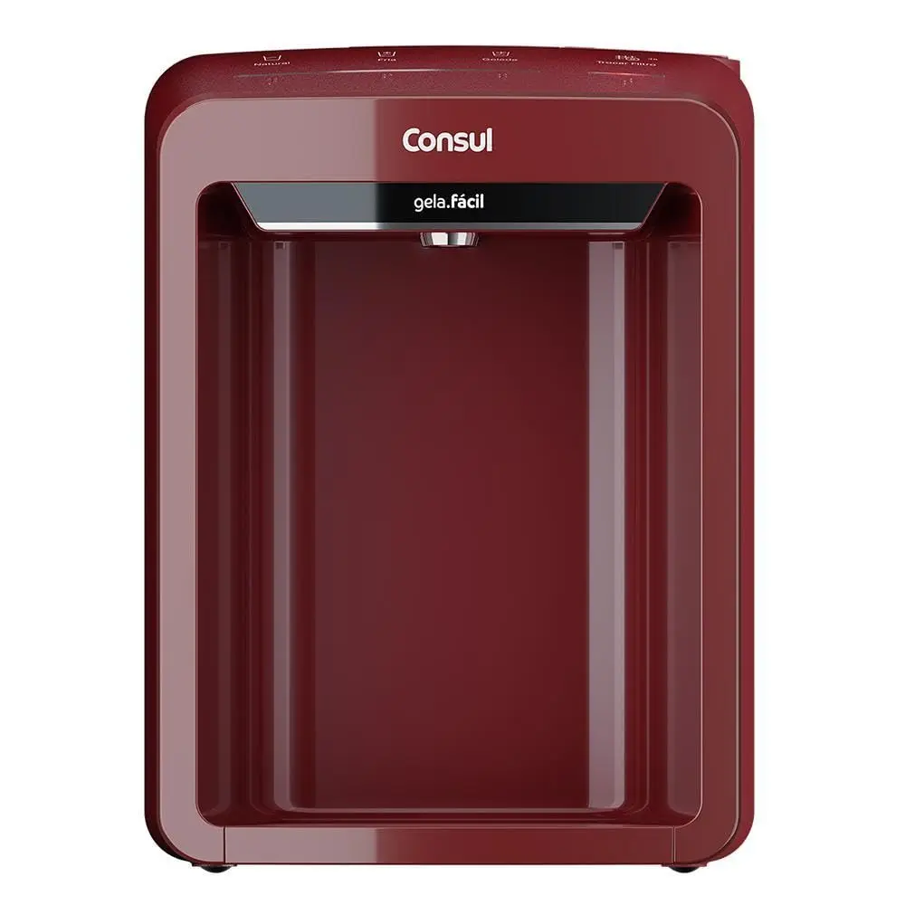 Purificador de Água Consul CPB33AV. Painel Touch, 3 níveis de temperatura - Hibisco, Bivolt