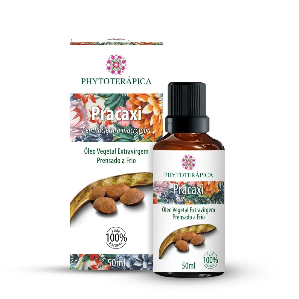 PHYTOTERAPICA – Óleo Vegetal de Pracaxi - Aromaterapia – Hidrata e regenera – Cruelty-free, Vegano, 100% Puro e Natural – 60 ml