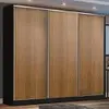 Guarda-roupa Casal Zurique 3 Portas Correr MDF - 1