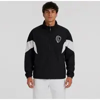 Jaqueta Corinthians CP Poliamida Preta e Branca