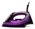 【Compre 2 por R$26 cada】Ferro Passar Roupas À Vapor 5 Temperaturas Light Elgin Cor Roxo 127V - 1