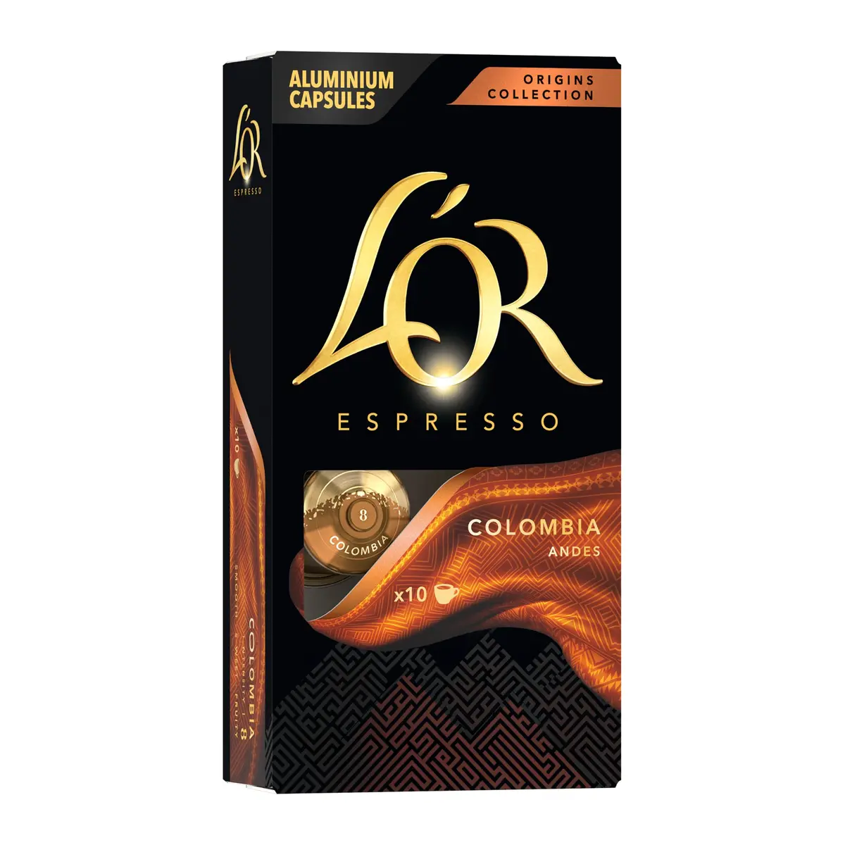 L'OR Café L'Or Cápsula Colômbia - 10 Unidades - 52 Gramas