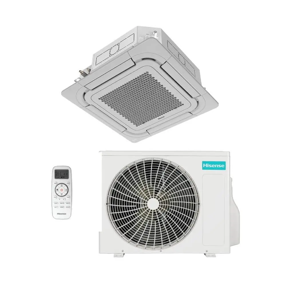 Ar Condicionado Split Cassete 4 Vias 48000 BTUs Inverter Hisense Frio AUC-48TR2RKC3E - 220V