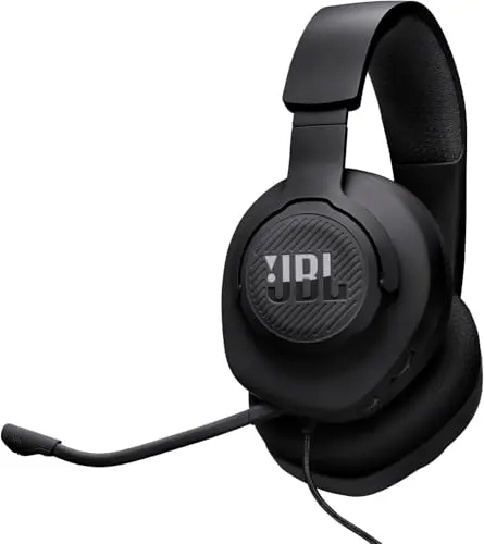 JBL, Fone de Ouvido Com Fio, Quantum 100M2, Headset Gamer, Over Ear, Microfone Removível - Preto thumbnail 2