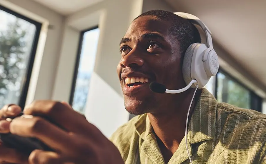 JBL, Fone de Ouvido Com Fio, Quantum 100M2, Headset Gamer, Over Ear, Microfone Removível - Preto thumbnail 7