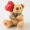 (Moedas R$6) Urso de Pelúcia macio kawaii 18cm - 1