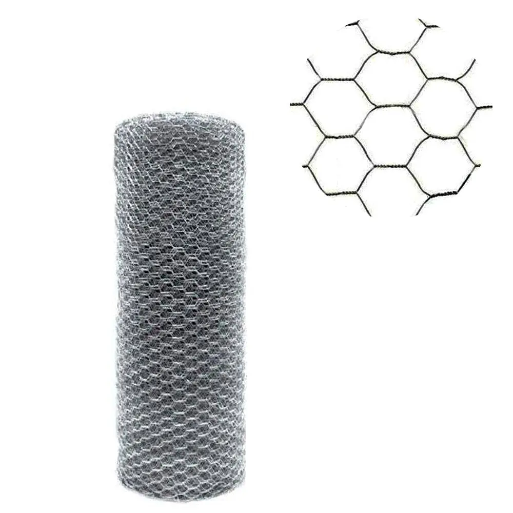 Tela metálica para galinheiro fio 23 BWG x 1,5 m rolo com 50 metros - Morlan