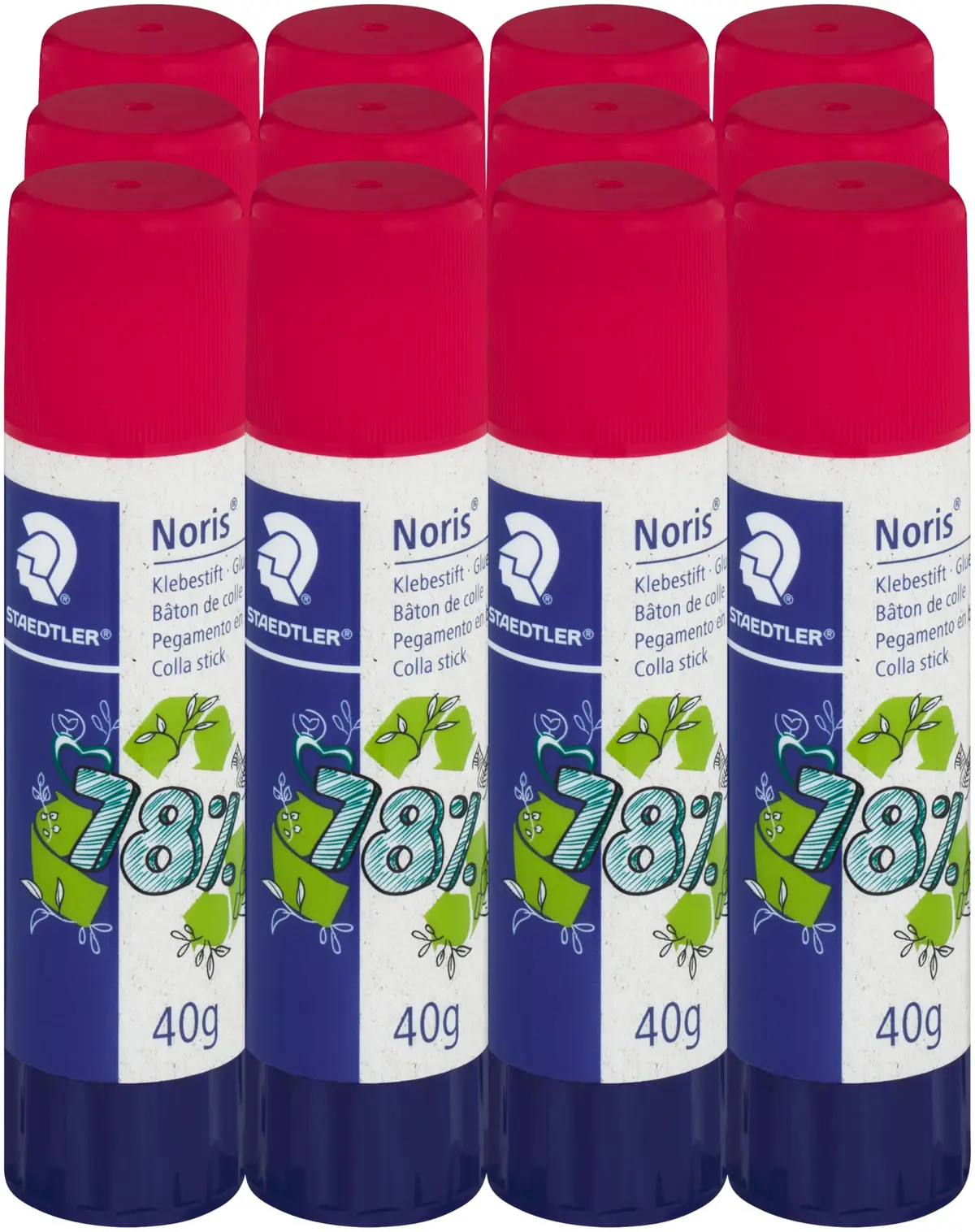 Cola bastão, Staedtler 40g cx, dp 12 un - 960 40 NCA04 - 1