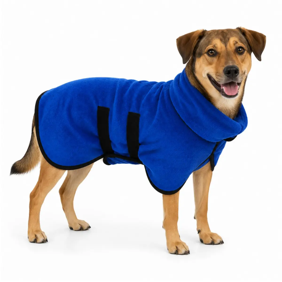 Roupão Pet para Cachorro Tamanho M, Toalha Absorvente Pós-Banho, Capa Macia e Confortável para Secagem, Proteção e Aquecimento de Cães