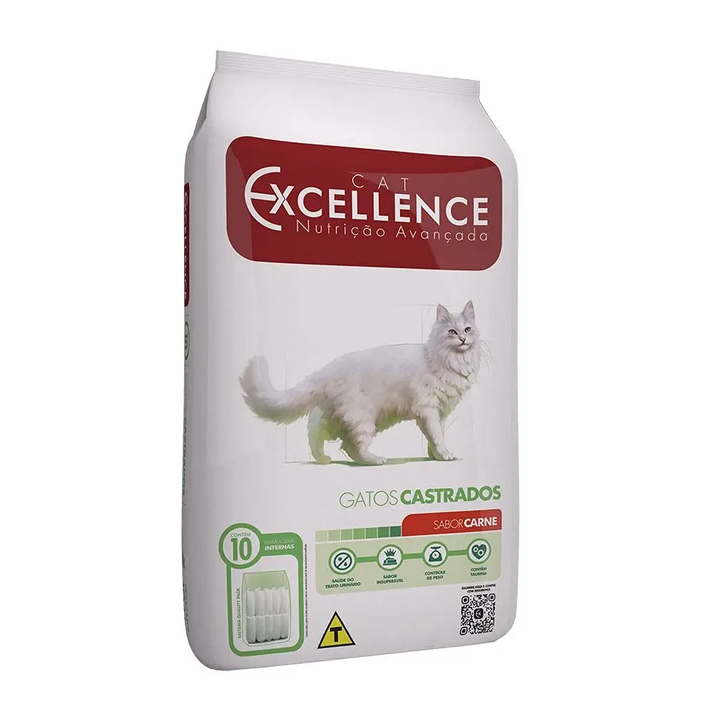 CAT EXCELLENCE ADULTO CASTRADO CARNE 10KG