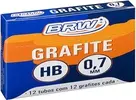 Grafite 0,7 com 12 tubos com 12 grafites cada - BRW - 1