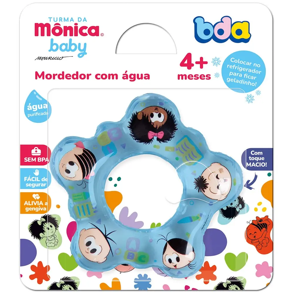 Toyster - Turma da Mônica - Mordedor com água - BDA