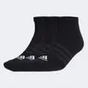 Kit 3 Meias Adidas Cano Baixo Preto e Branco - 1