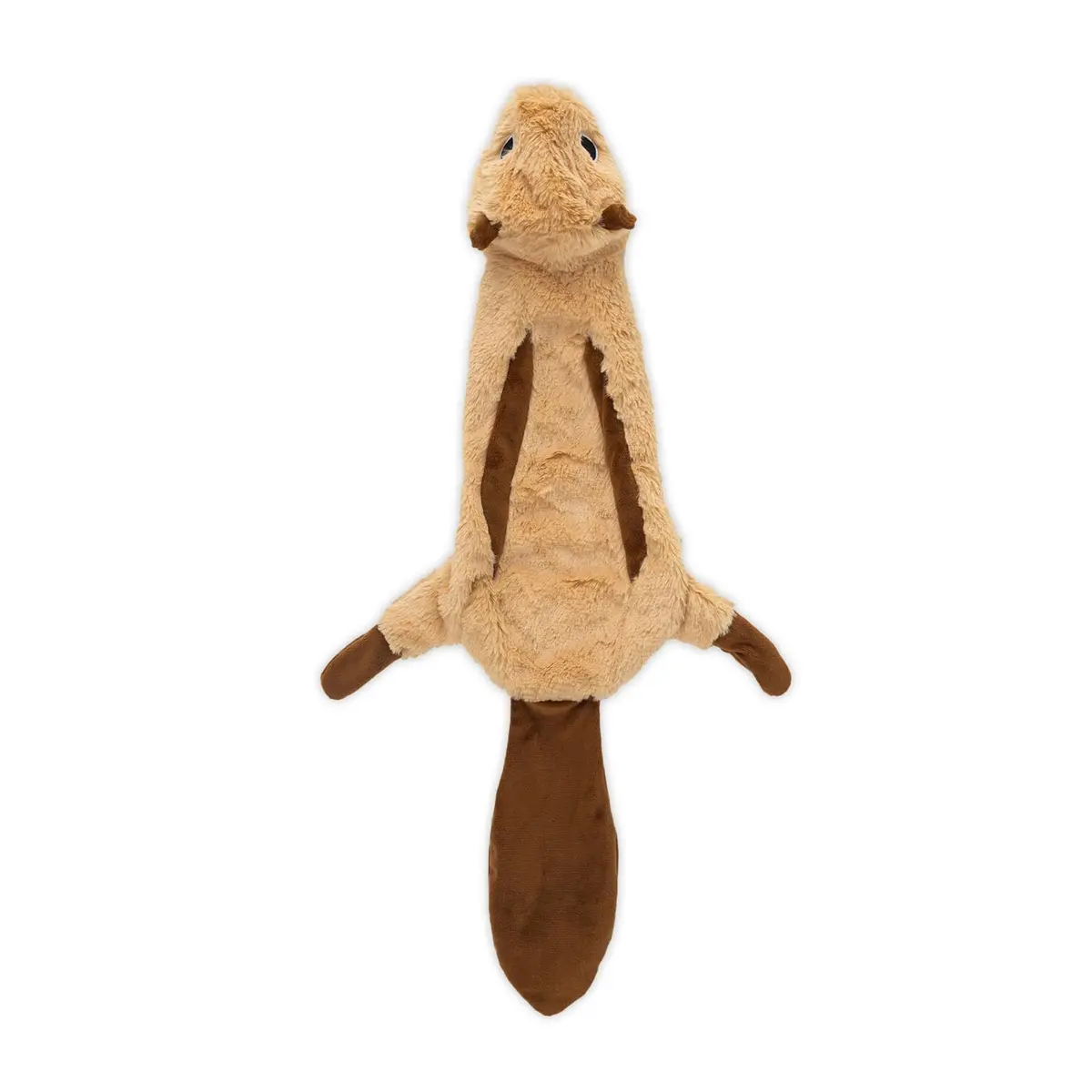 Brinquedo de pele divertida 2 em 1 da Best Pet Supplies – Esquilo, médio