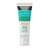 [Rec] Protetor Solar Facial Para Pele Oleosa Neutrogena Sun Fresh Derm Care Pele Clara FPS 70, 40g - 1