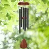 Sino de vento 68cm com 6 tubos para jardim - 1