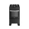 [App] Fogão Atlas 4 Bocas preto Atenas Glass com Acendimento automático - Bivolt