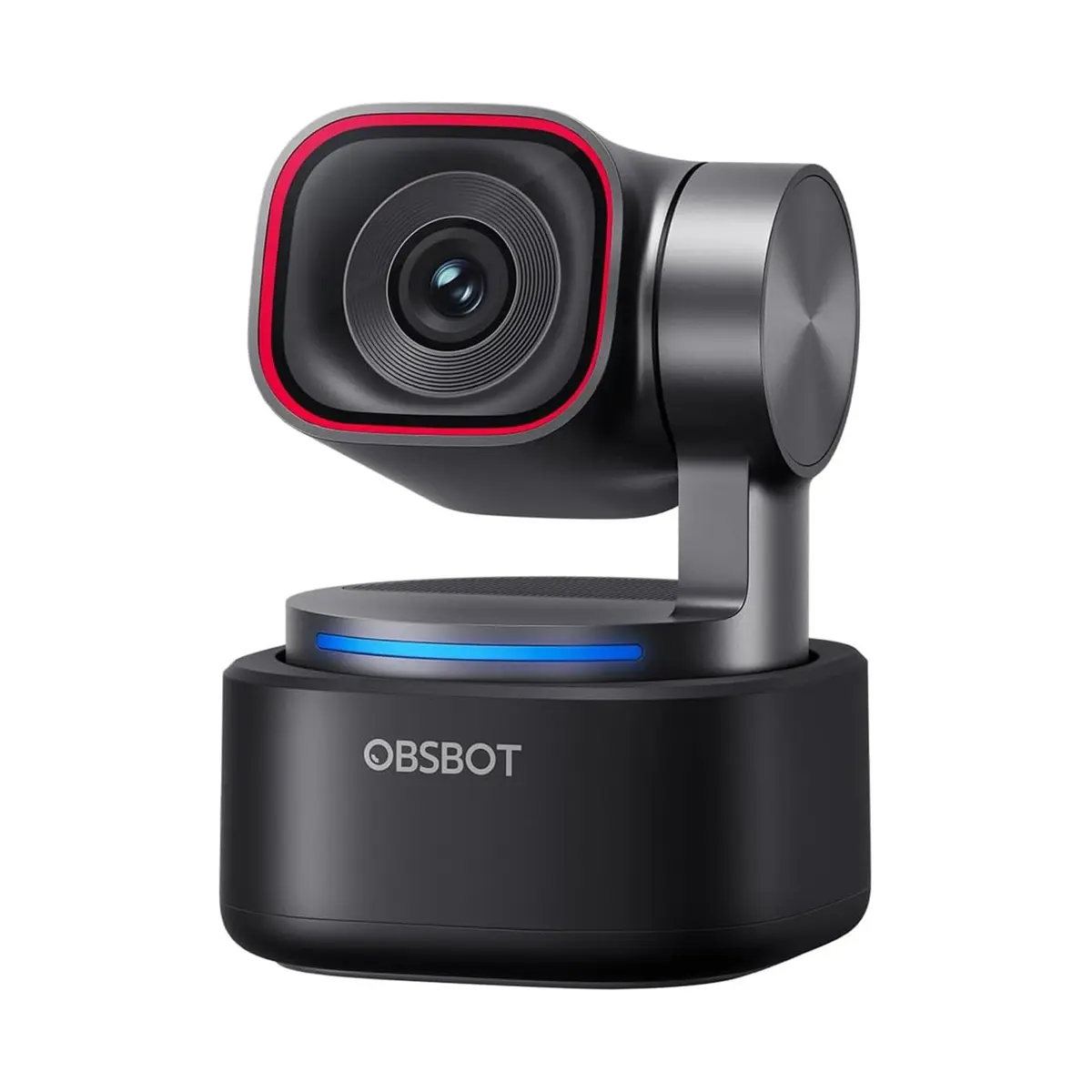 Webcam 4K Tiny 3,Câmera PTZ de rastreamento AI com sensor de 1/1,28 polegada,microfone triplo, suporta controle de gestos, 120FPS, HDR, adequada para PC, laptop, streaming, conferência