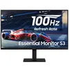 Samsung Monitor Gamer Essential S3 FHD,100 Hz, HDMI, VGA, Preto - 1