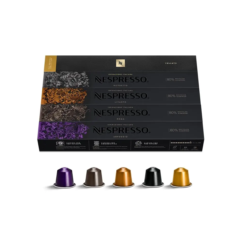 Cápsulas de Café Original Nespresso Variados - 50 Cápsulas - 1