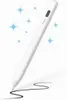 Caneta Stylus Recarregável USB com Ponta Fina 1.5mm e LED para Touchscreen - 1