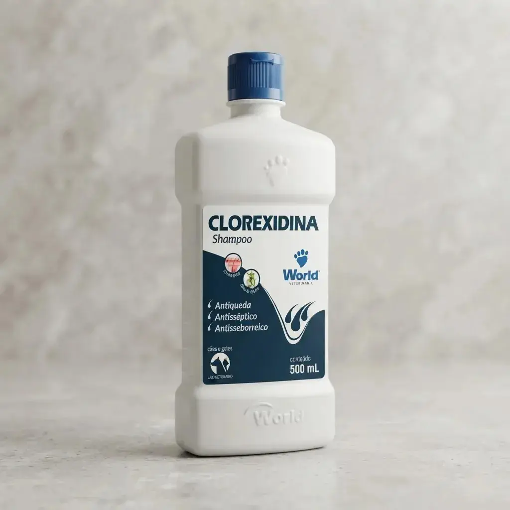 Shampoo para cães Clorexidina World Fragrância Suave Frasco 500 Ml thumbnail 6