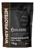 Whey Protein Concentrado 1kg Sabor Chocolate - 1