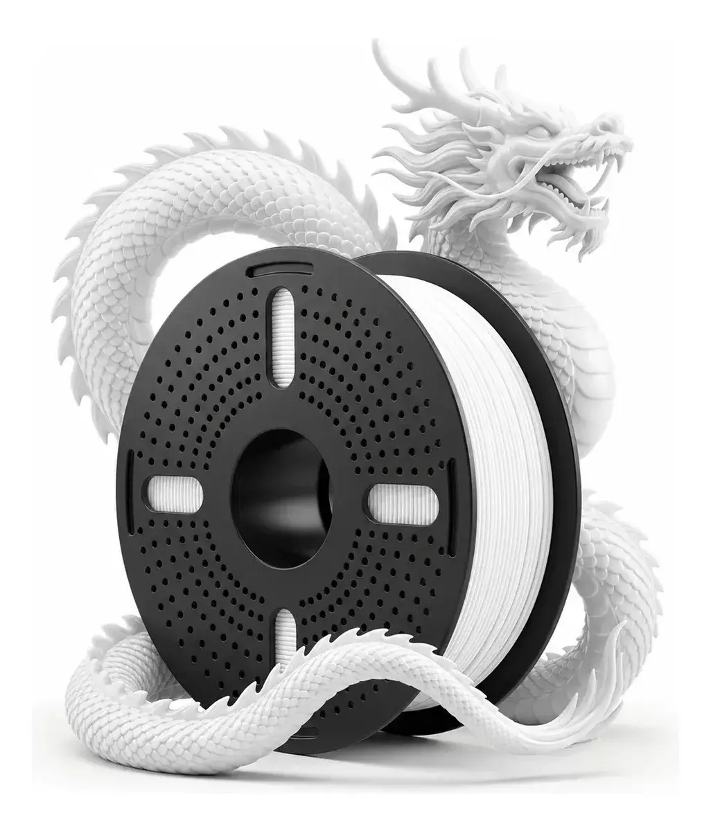 Filamento Impressora 3d Print Pulse Pet G 1.75mm Branco