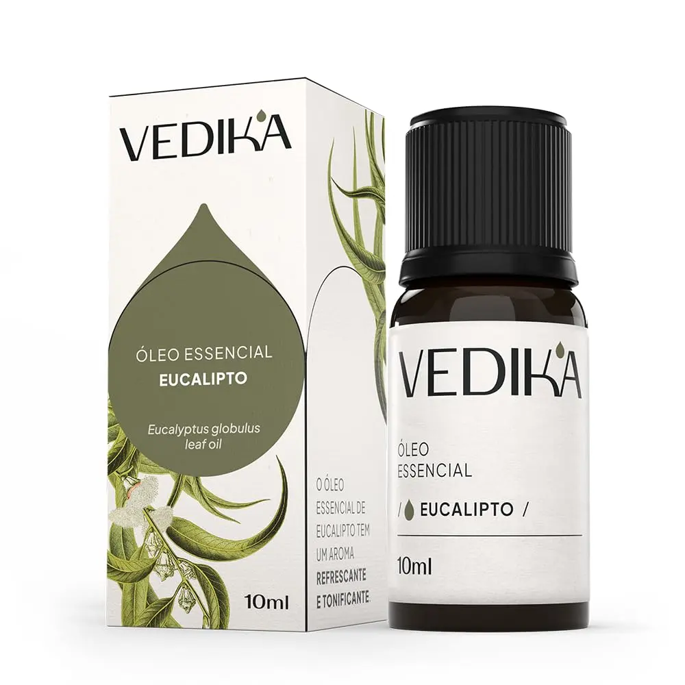 Óleo Essencial Vedika - Eucalipto 10ml - 100% PURO