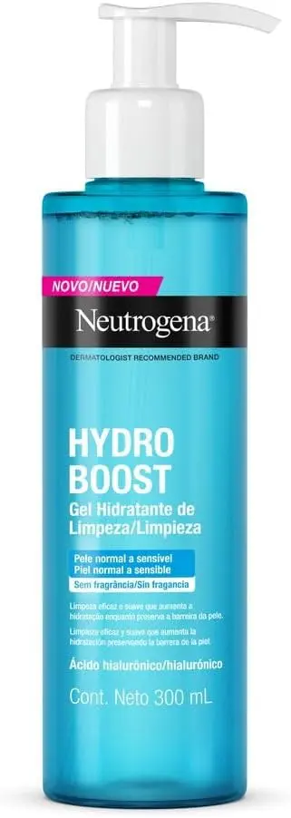 Gel de Limpeza Facial Neutrogena Hydro Boost, 300ml