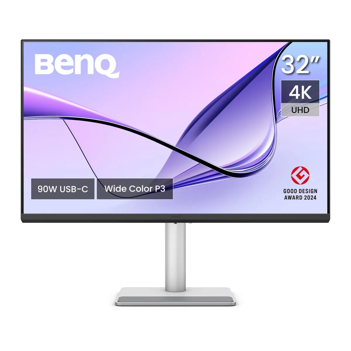 Monitor BenQ 32" MA320U 4K para Macbook® Pro/Air, 2 x USB-C, fonte 90W para carregar a bateria dos seus dispositivos - 1