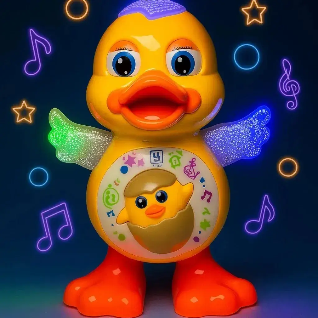 Patinho Dançante Brinquedo Musical Pato Dançarino Infantil Beexcellent - 1